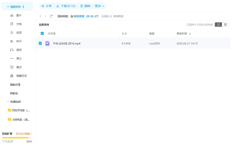 《承租人》美国电影[2016][1080p超清/8.14G][百度网盘下载]